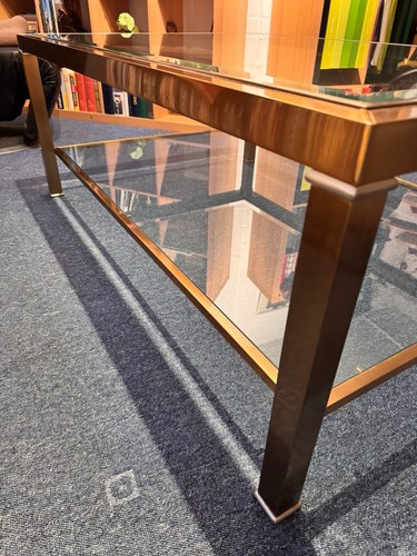 Couchtisch 130 glas - 90,