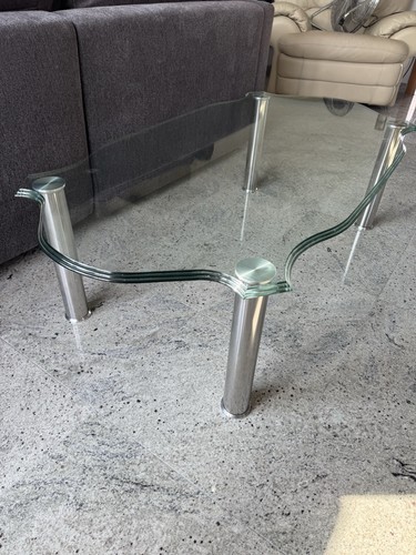 Couchtisch glas metall - couchtisch, glas/metall