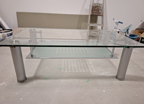 Moderner glas couchtisch - moderner, glas-couchtisch