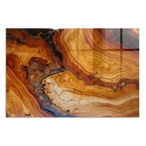 Glas tischplatte mit - mit, motiv