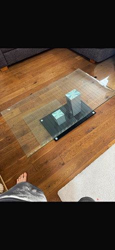 Couchtisch glas transparent - glas,