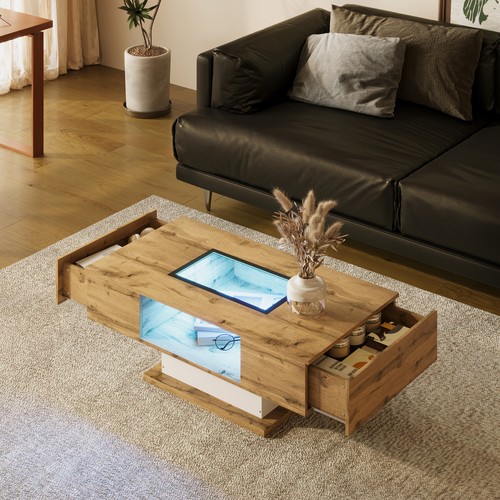 Couchtisch mit led licht - led,