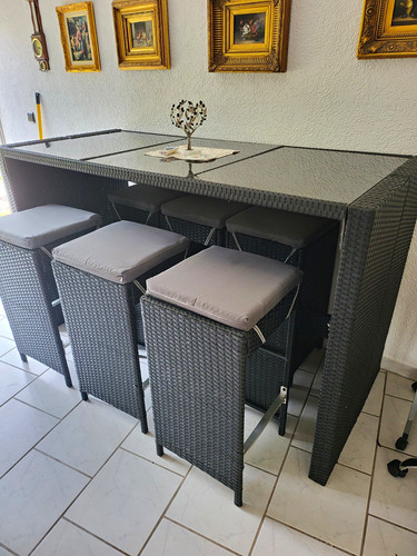 Tlg tisch set - tisch-set, rattanoptik