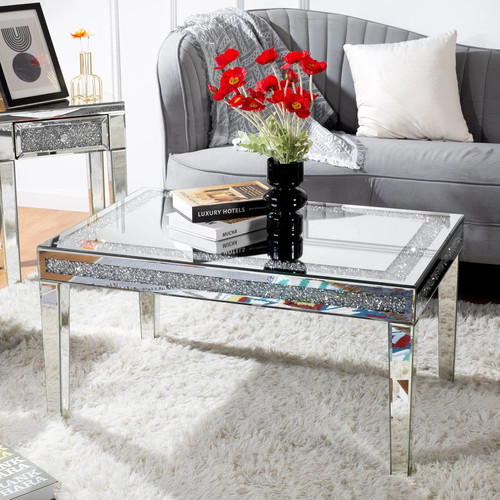 Glitzer couchtisch sofatisch - glitzer,