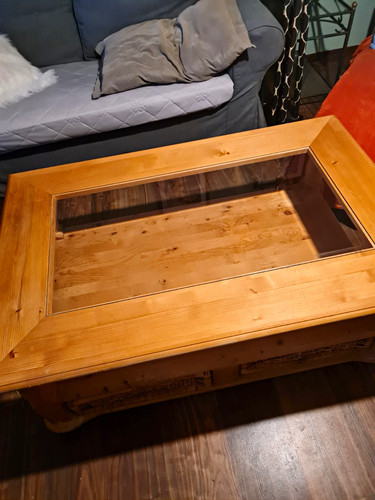 Couchtisch holz mit - holz,