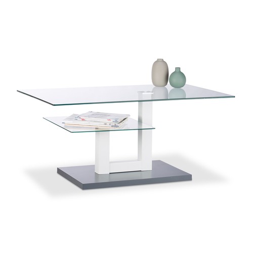 Couchtisch glas rechteckiger - glas,